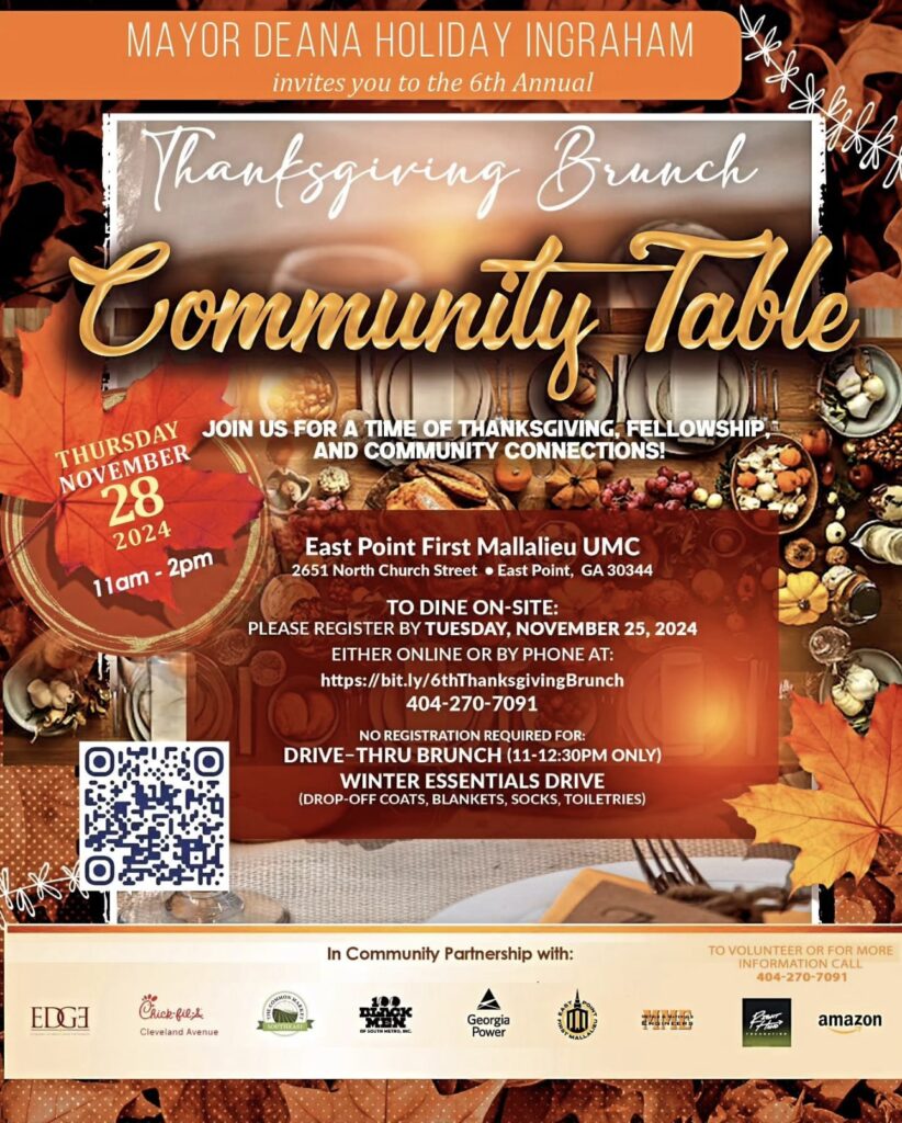 Community Table – Thanksgiving Brunch