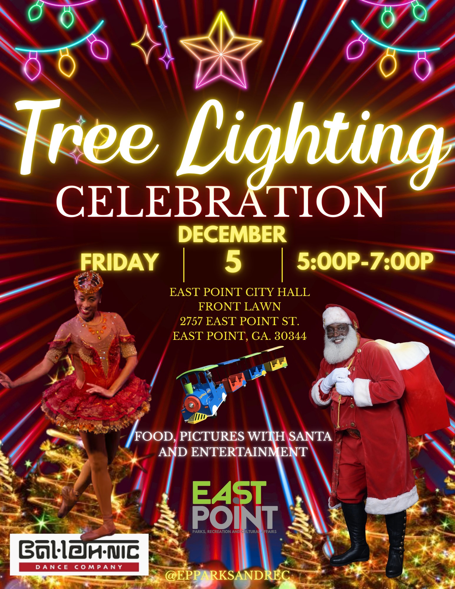 The City of East Point's Annual Tree Lighting