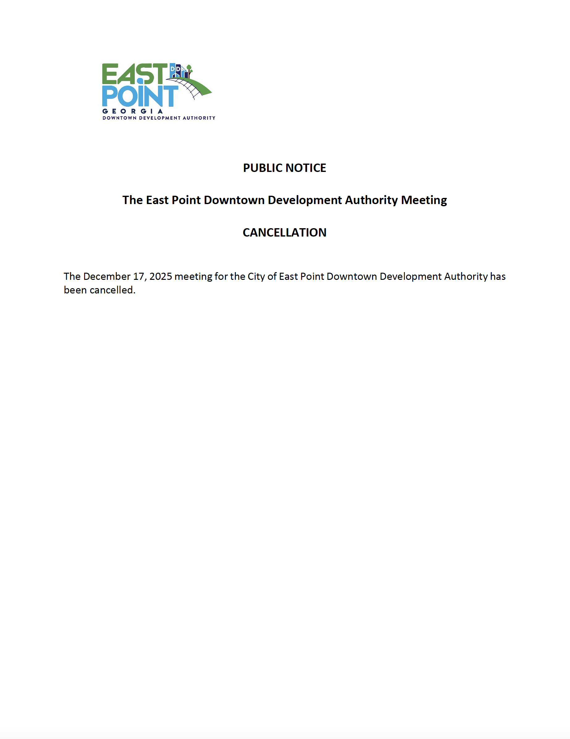 Downtown Development Authority