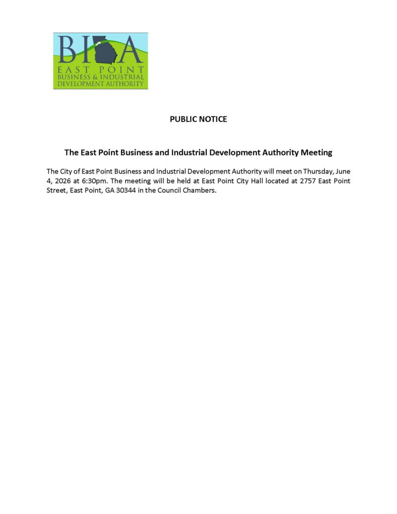 Business and Industrial Development Authority Meeting