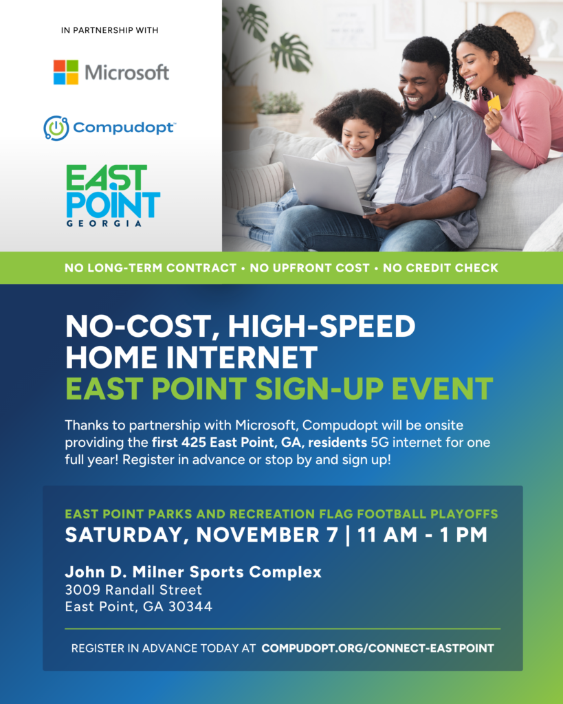 No-Cost, High-Speed Home Internet – Sign-Up Event